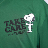 Playera Manga Corta Peanuts "Take Care"