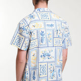 Camisa Mosaico Piñas Fit Regular