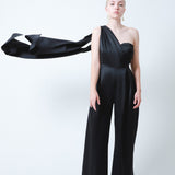 Jumpsuit Largo Tiras En Cuello