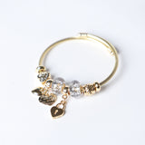 Pulsera Con Charms De Corazón