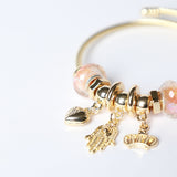 Pulsera Con Charms De Mano De Fatima