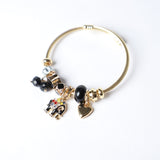 Pulsera Con Charms De Elefante