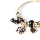 Pulsera Con Charms De Elefante