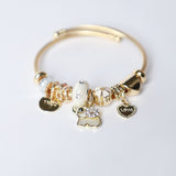 Pulsera Con Charms De Mariposa