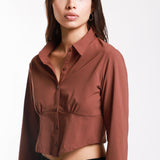 Blusa Camisera Crop