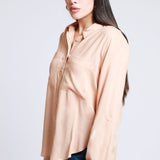 Blusa Camisera Manga Larga