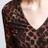 Blusa Mesh Animal Print