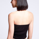 Blusa Crop Top Strapless