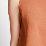 Blusa Sin Manga Detalle Botones