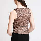 Blusa Mesh Animal Print