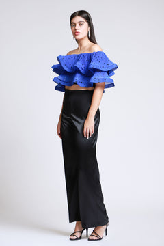 Top Strapless Con Olanes – LOB