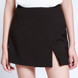 Short Falda Abertura Frontal