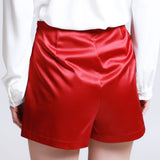 Falda Short Satinada