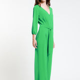 Jumpsuit Largo Con Cinto