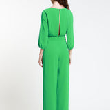 Jumpsuit Largo Con Cinto