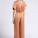 Jumpsuit Largo Textura Animal Print