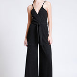 Jumpsuit Largo Metálico Tirantes