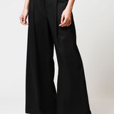 Pantalón Wide Leg Con Pinzas