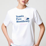 Playera Manga Corta Estampado "Tennis"