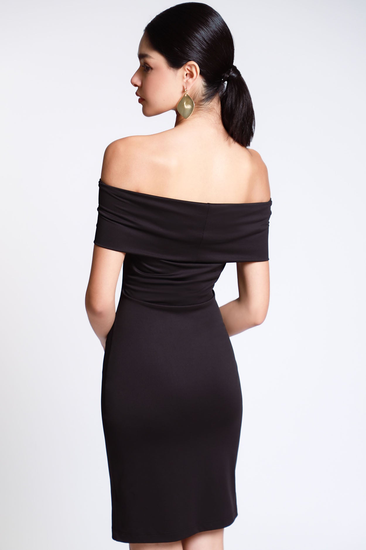 Vestido Negro Corto Pegado Para Adolescentes Vestido Negro Corto