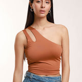 Crop Top One Shoulder