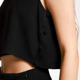 Blusa Botones Laterales