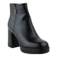 Botin Para Mujer Lob Pu Negro 59404508