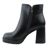 Botin Para Mujer Lob Pu Negro 59404508