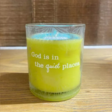 Vela Aromática "God's In Quiet Places"