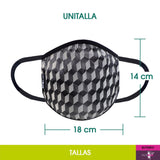 Cubrebocas Adulto Modelo Butterfly