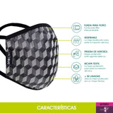 Cubrebocas Adulto Modelo Butterfly