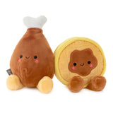Better together - Peluche magnético de Pollo y Waffle, 6.75".