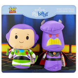 itty bittys® Disney/Pixar Toy Story Peluche de Buzz Lightyear y el emperador Zurg, 
 juego de 2