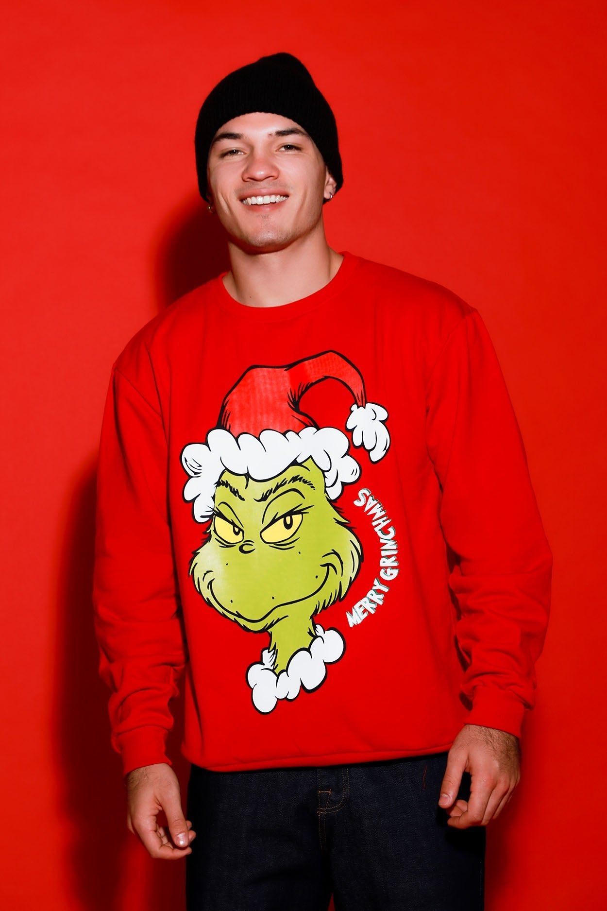 Sudadera Navide a Grinch Roja