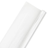 Papel de regalo de celofán transparente, 20 pies cuadrados.