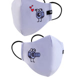 Cubrebocas Dúo Adulto Modelo Ladybug