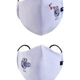 Cubrebocas Dúo Adulto Modelo Ladybug