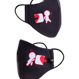 Cubrebocas Dúo Adulto Modelo Ladybug