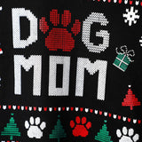 Sudadera Navideña Frase Dog Mum