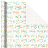Rollo papel de regalo "Get your blessing", 22,5 pies cuadrados.