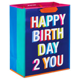 Bolsa de regalo "Happy Birthday 2 You", 13"