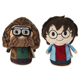 itty bittys® Peluche de Harry Potter™ y Hagrid™ con moto, 
 juego de 3
