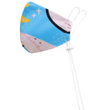 Cubrebocas Tela Unisex Modelo Mantis