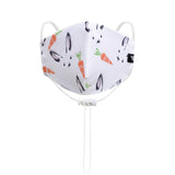 Cubrebocas Tela Unisex Modelo Mantis