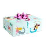 Papel de regalo "Mermazing Mermaids", 25 pies cuadrados.