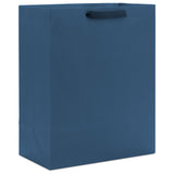 Bolsa de regalo grande azul marino, 13"