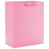Bolsa de regalo mediana rosa, 9.6"