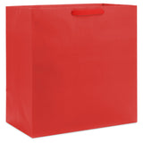 Bolsa de regalo extra profunda roja, 15"