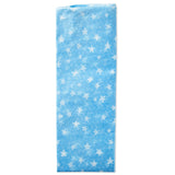 Papel de seda azul estrellas blancas, 4 hojas