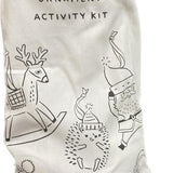 Kit de adornos "Colorea-tú-mismo" para árbol de navidad